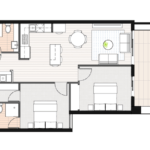 Two bedroom apartment Preston